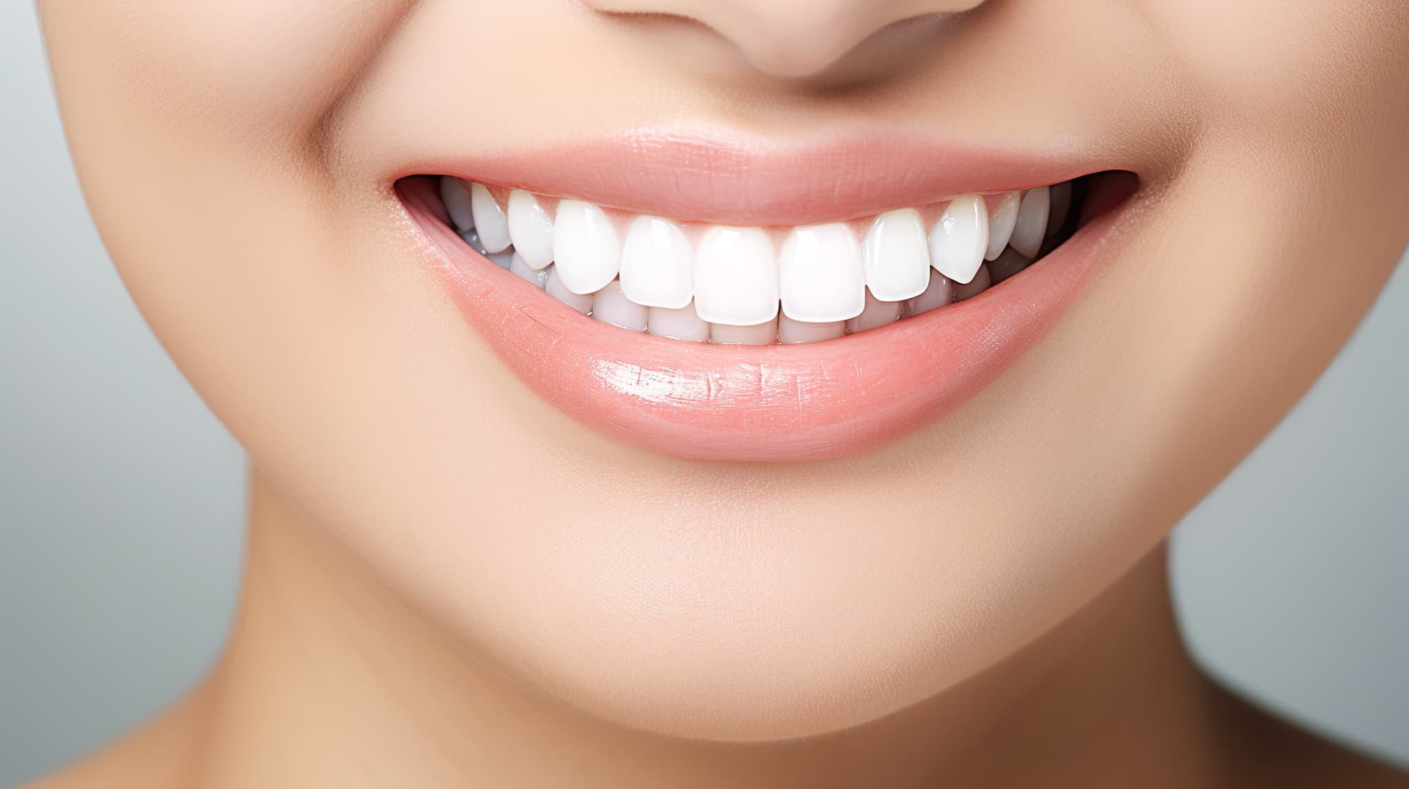 セラミックの歯にして笑顔に自信が出た女性