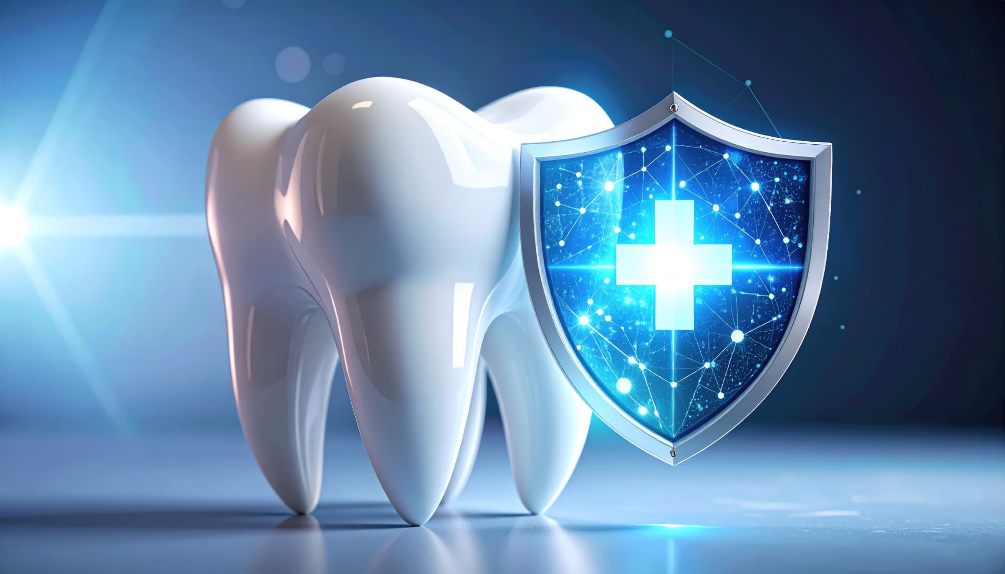 予防歯科で歯を守るイメージ