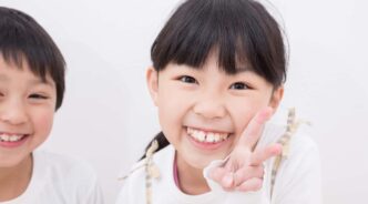 歯並びの悪い子ども