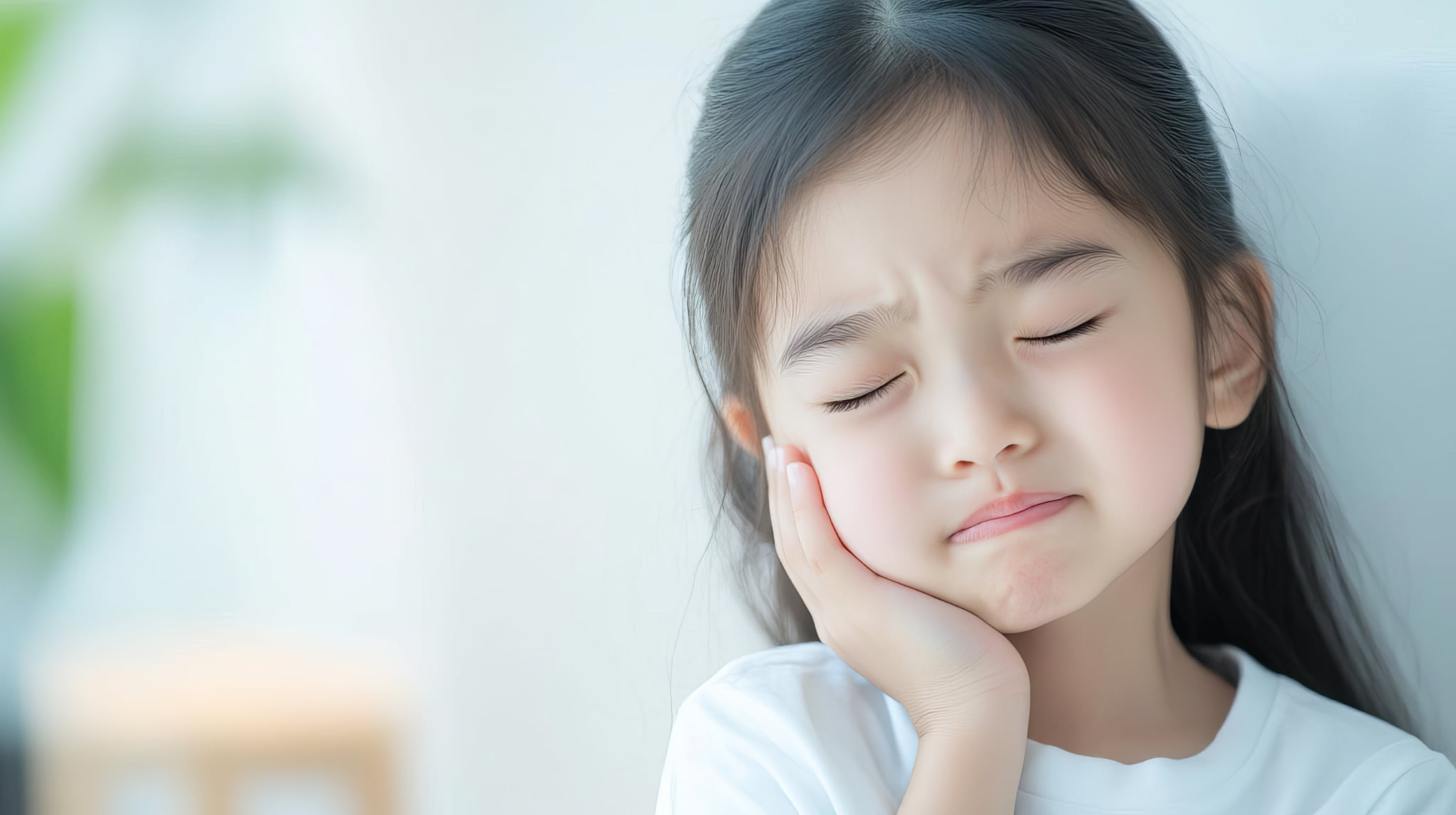 歯並びが悪いまま放置して虫歯になった子ども