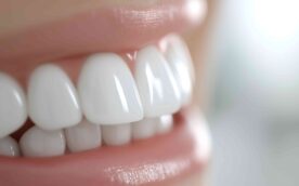 セラミックで整えた綺麗な前歯