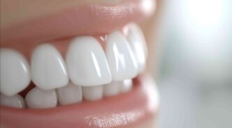 セラミックで整えた綺麗な前歯